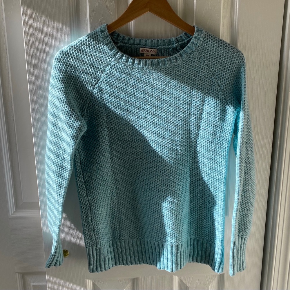 MERONA turquoise sweater